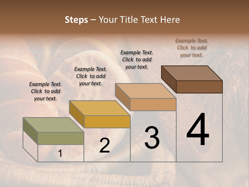 Rustique Frais Pain PowerPoint Template