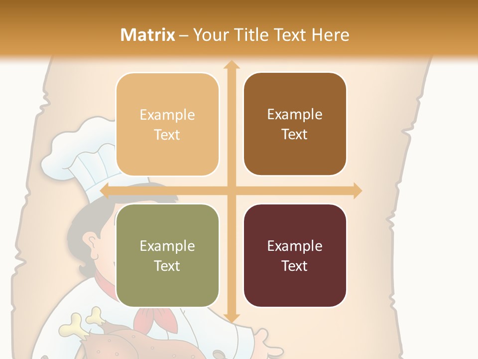 Smiling Clipart Design PowerPoint Template