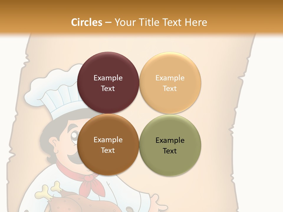 Smiling Clipart Design PowerPoint Template