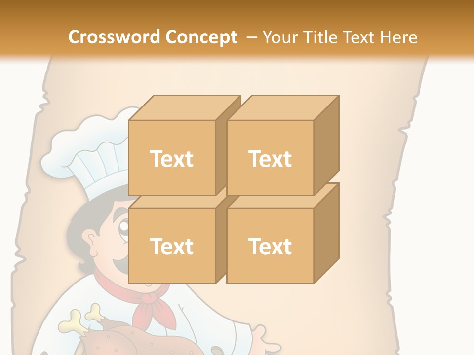 Smiling Clipart Design PowerPoint Template