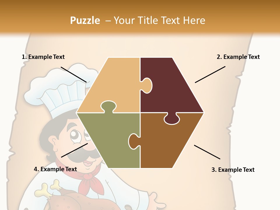 Smiling Clipart Design PowerPoint Template