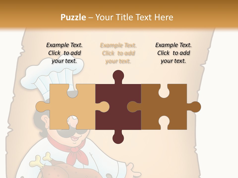 Smiling Clipart Design PowerPoint Template