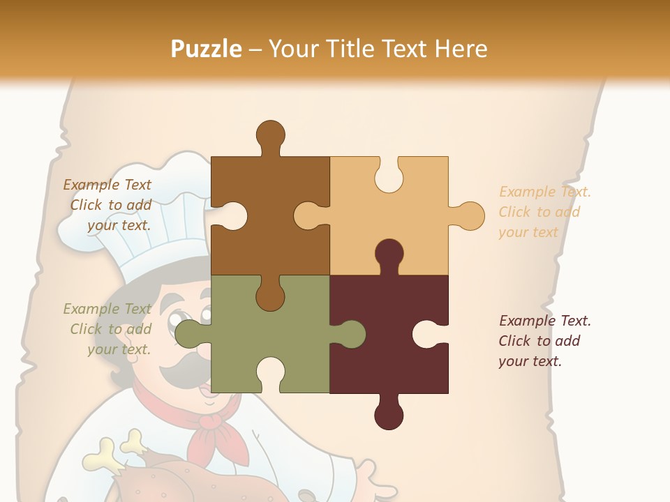 Smiling Clipart Design PowerPoint Template