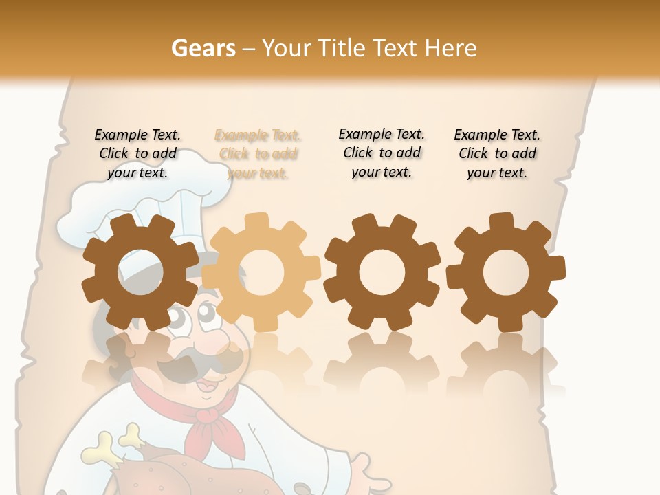 Smiling Clipart Design PowerPoint Template