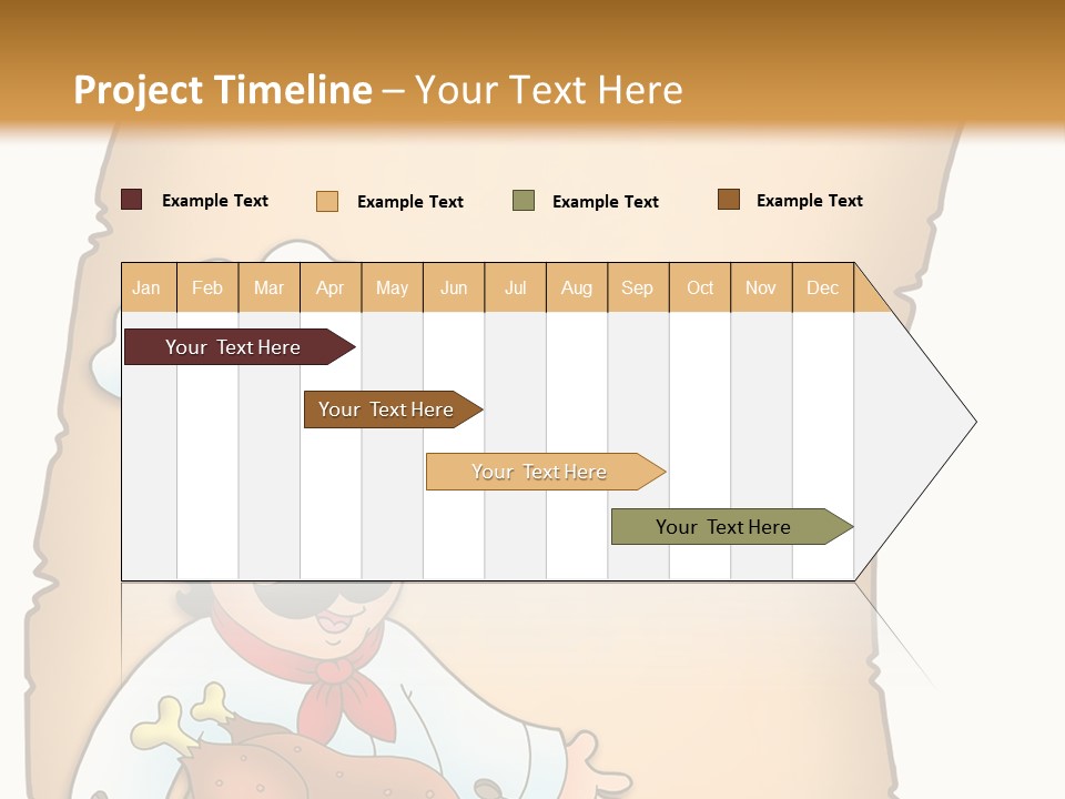 Smiling Clipart Design PowerPoint Template