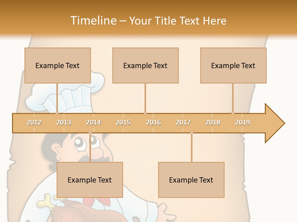 Smiling Clipart Design PowerPoint Template