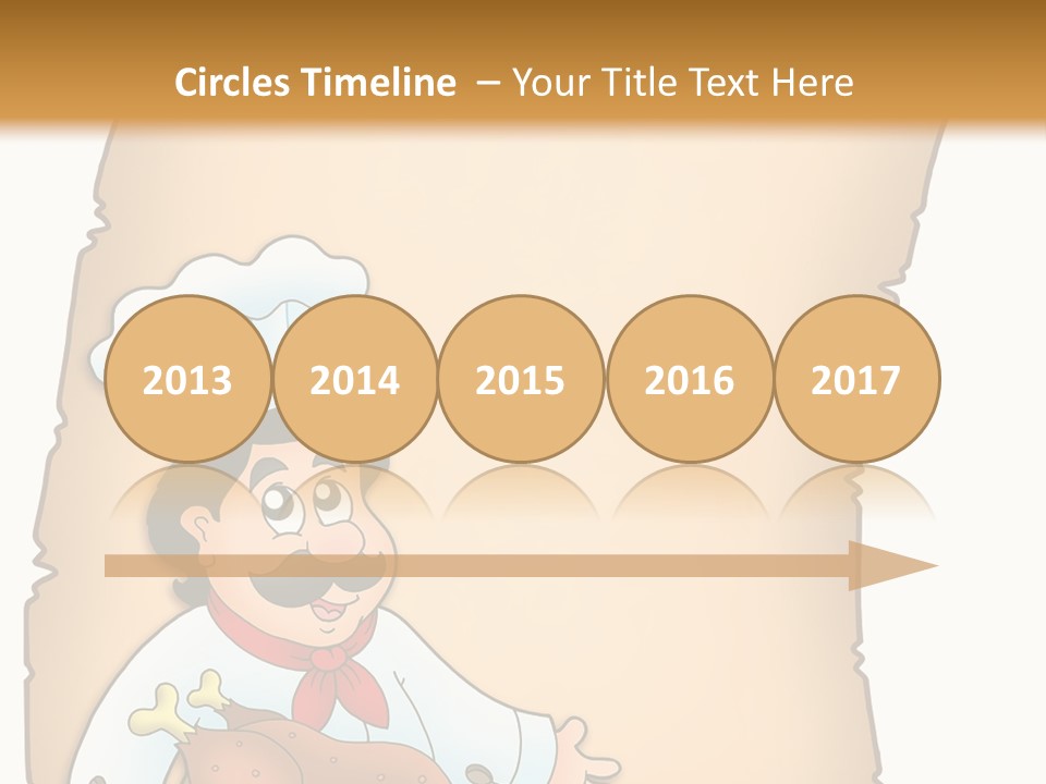 Smiling Clipart Design PowerPoint Template