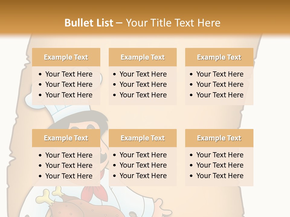 Smiling Clipart Design PowerPoint Template