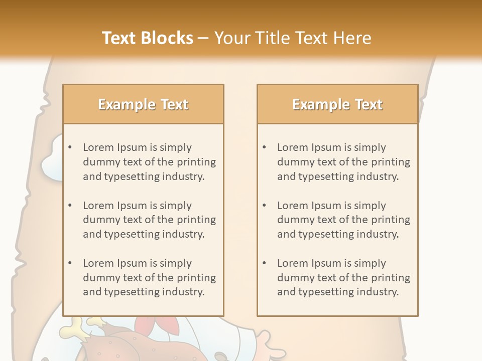 Smiling Clipart Design PowerPoint Template