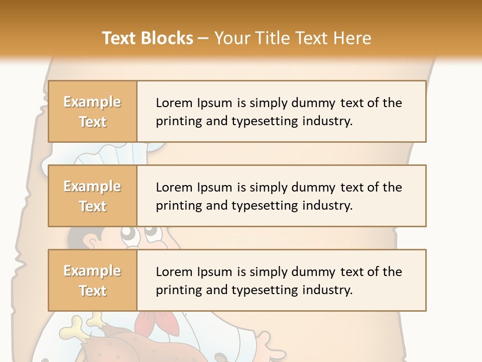 Smiling Clipart Design PowerPoint Template