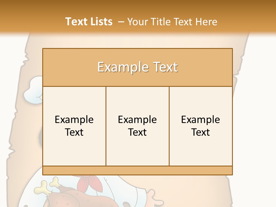Smiling Clipart Design PowerPoint Template