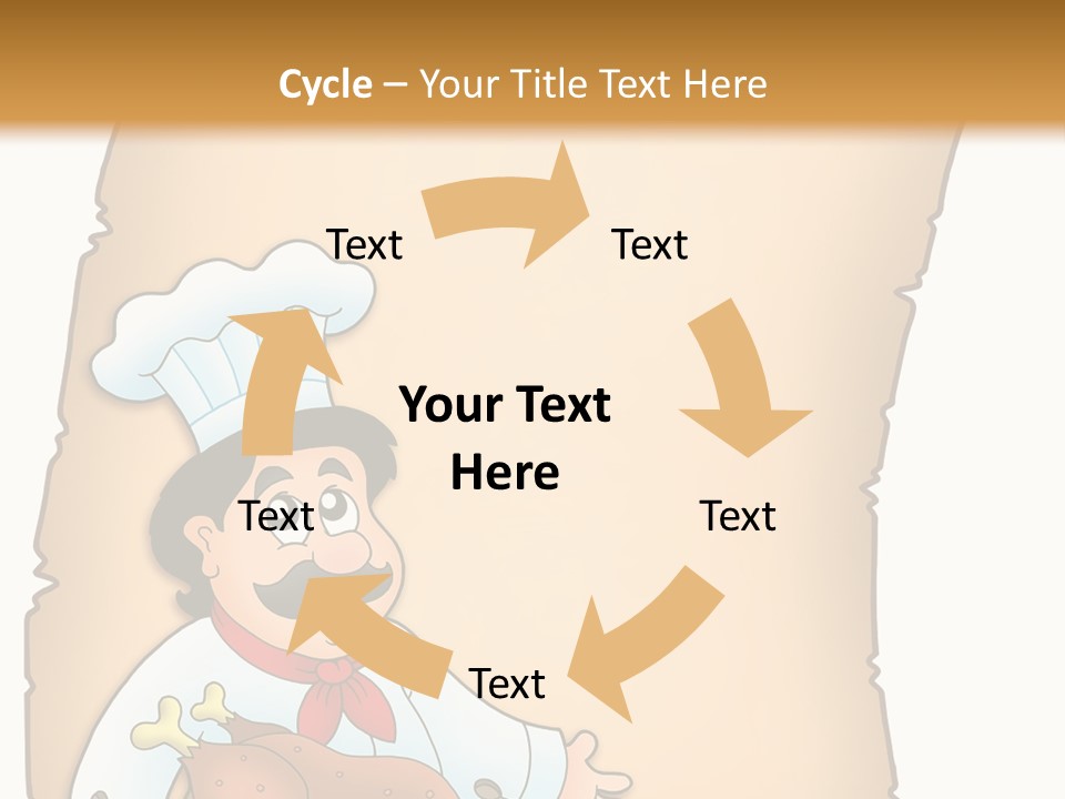 Smiling Clipart Design PowerPoint Template