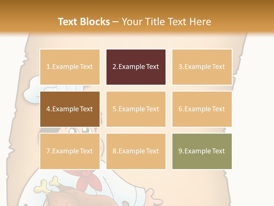 Smiling Clipart Design PowerPoint Template