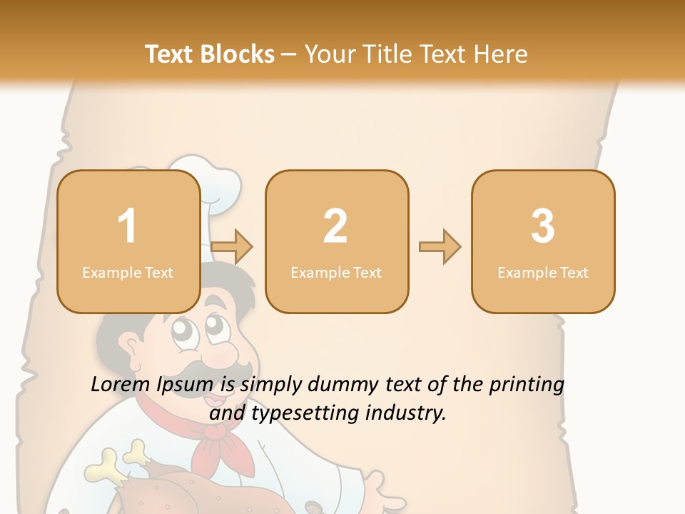 Smiling Clipart Design PowerPoint Template