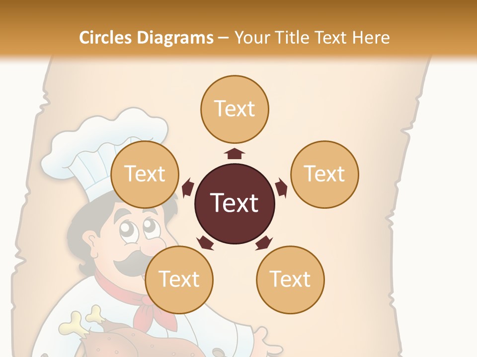 Smiling Clipart Design PowerPoint Template