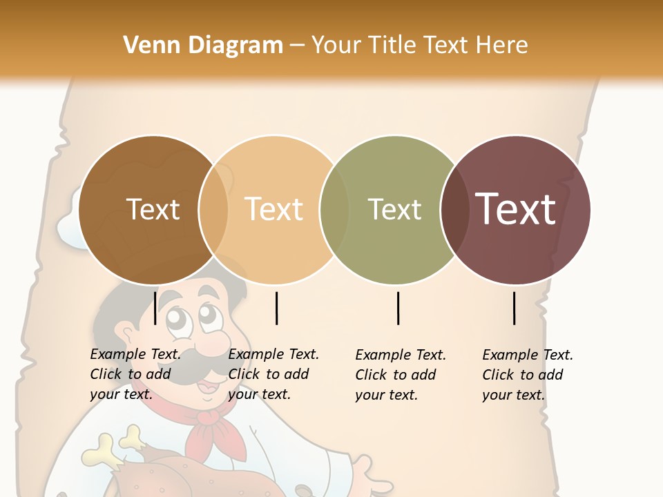 Smiling Clipart Design PowerPoint Template