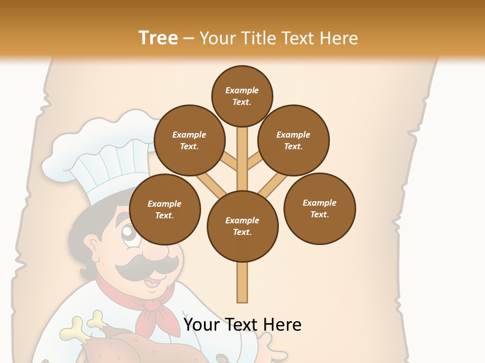 Smiling Clipart Design PowerPoint Template