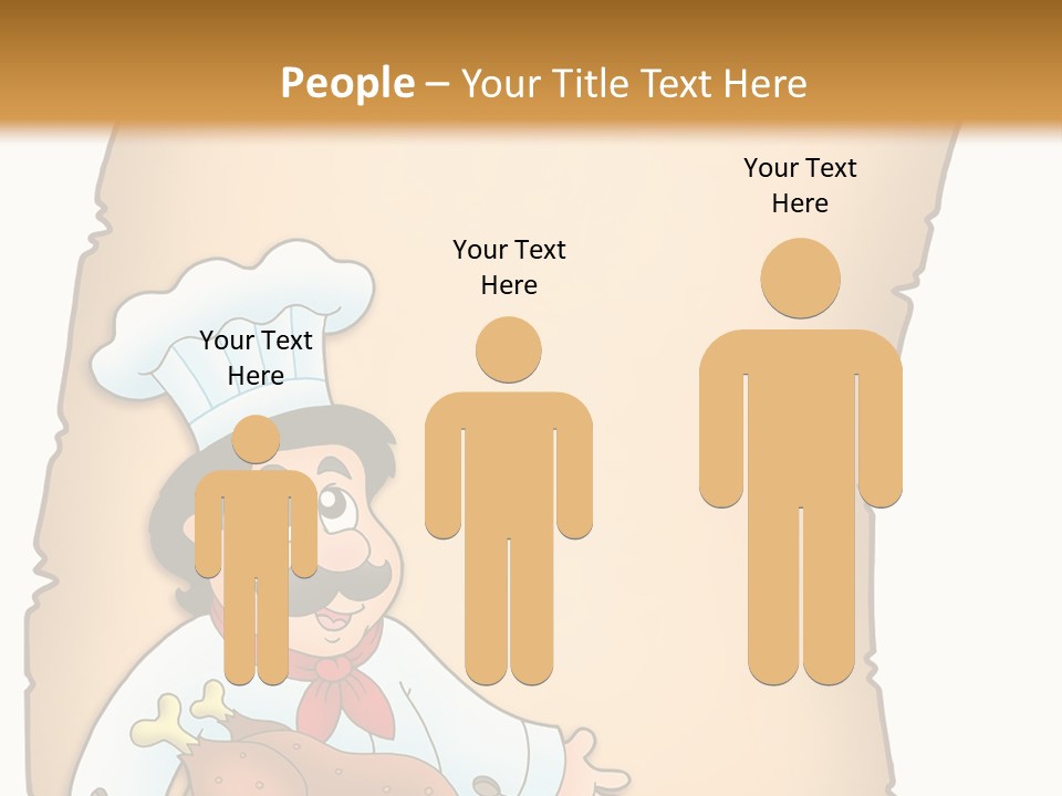 Smiling Clipart Design PowerPoint Template