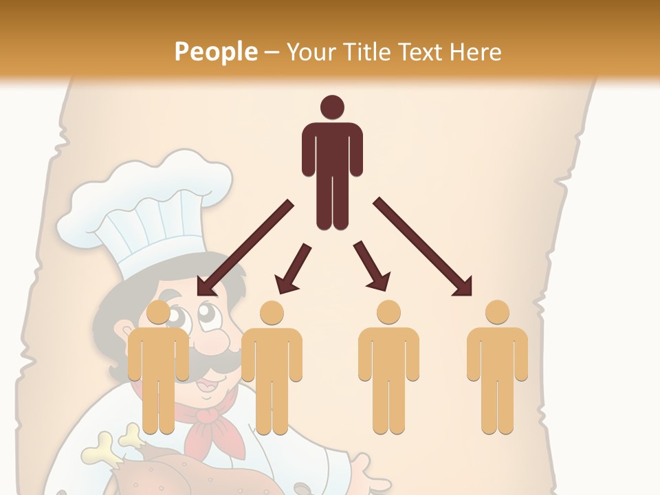 Smiling Clipart Design PowerPoint Template