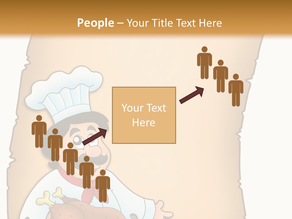 Smiling Clipart Design PowerPoint Template