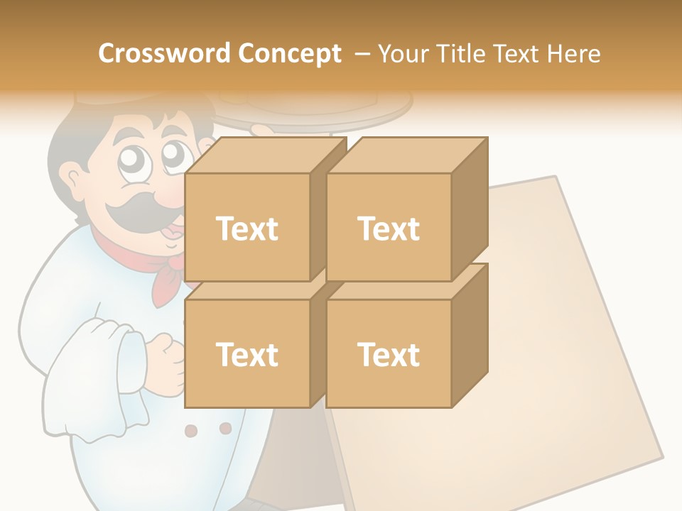 Table Professional Plate PowerPoint Template
