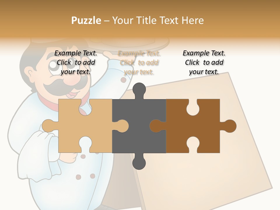 Table Professional Plate PowerPoint Template