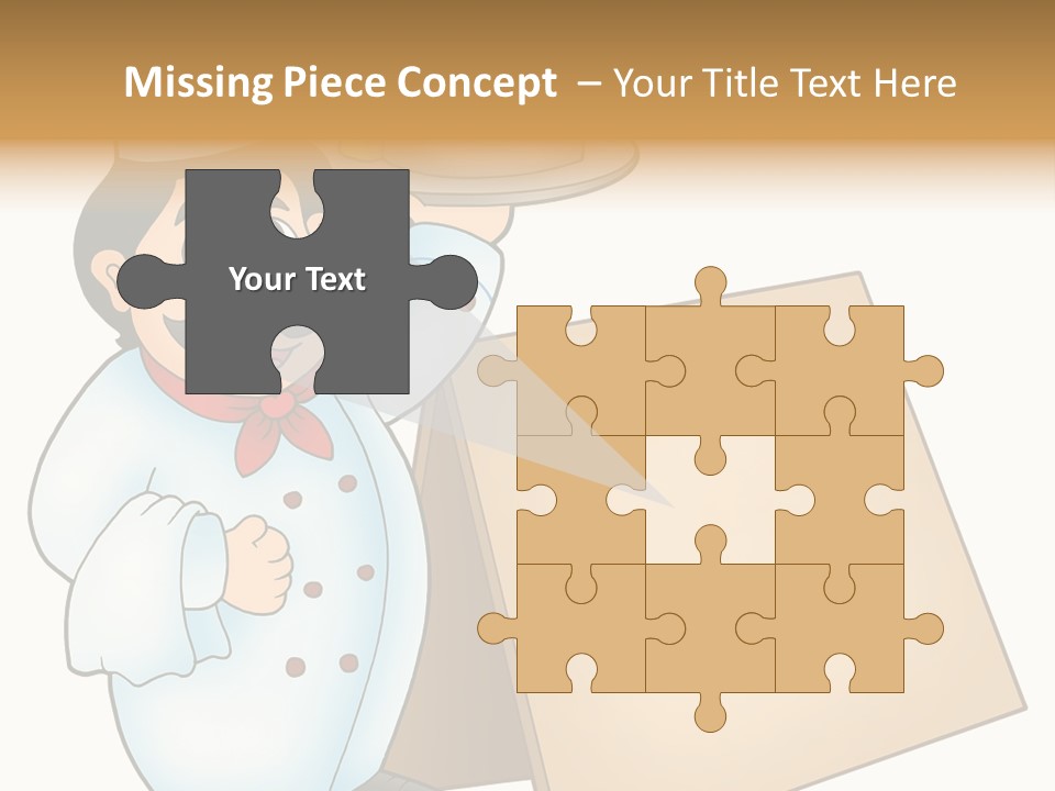 Table Professional Plate PowerPoint Template