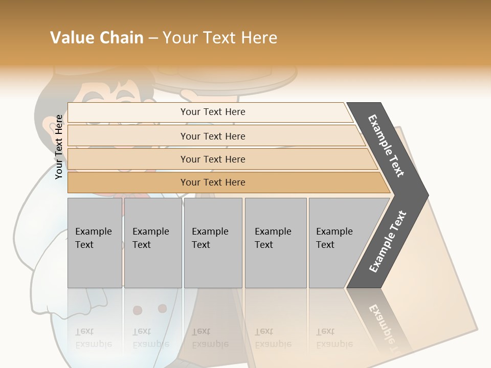 Table Professional Plate PowerPoint Template