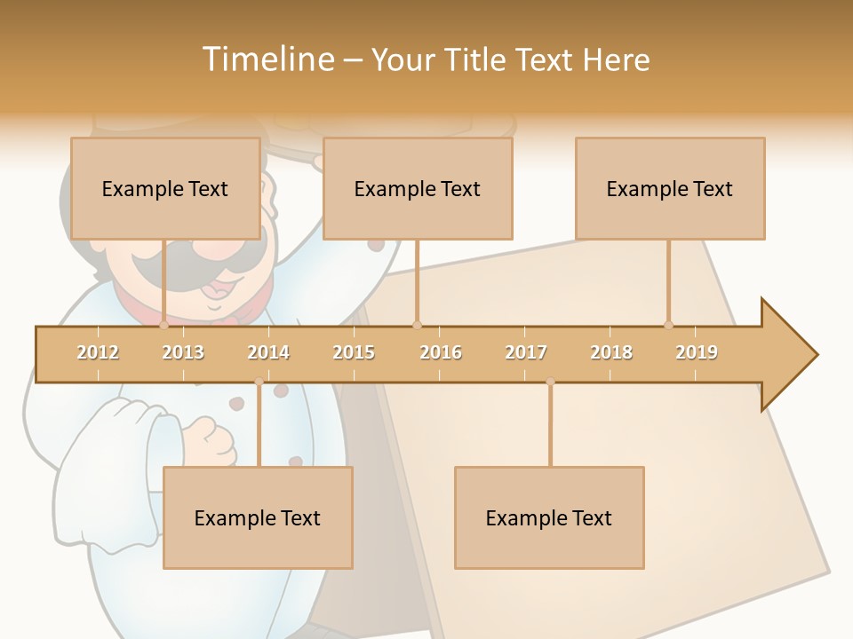 Table Professional Plate PowerPoint Template