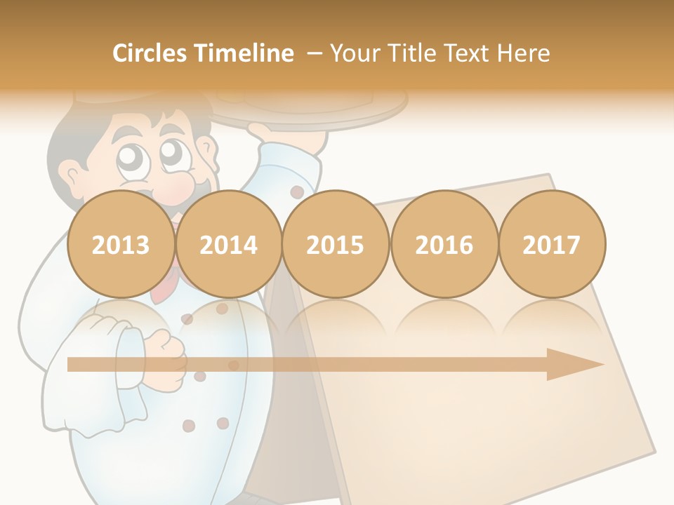 Table Professional Plate PowerPoint Template