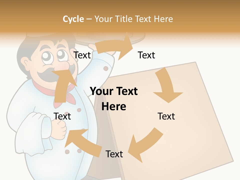 Table Professional Plate PowerPoint Template