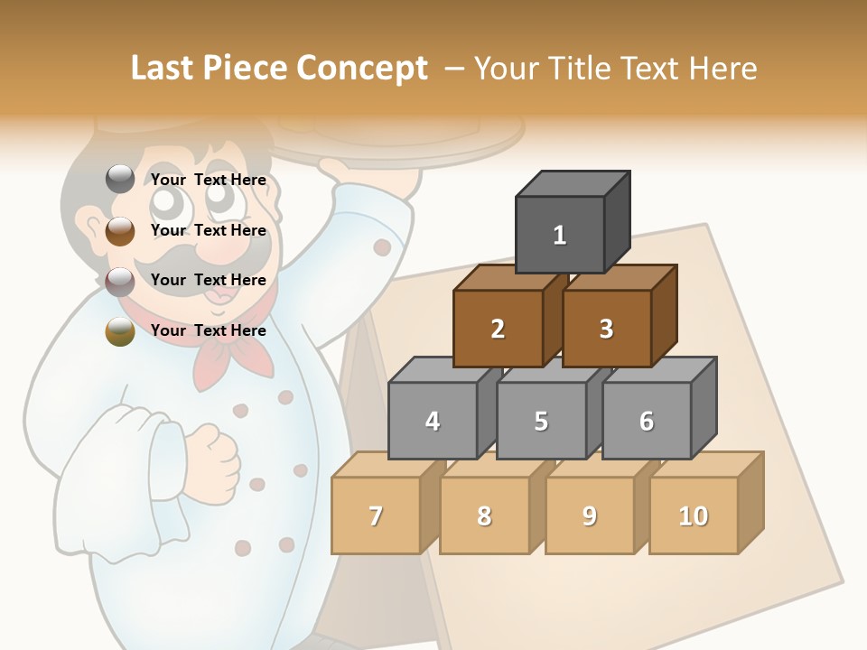 Table Professional Plate PowerPoint Template