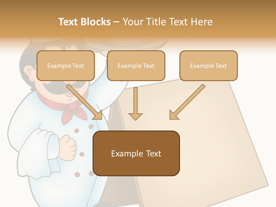 Table Professional Plate PowerPoint Template