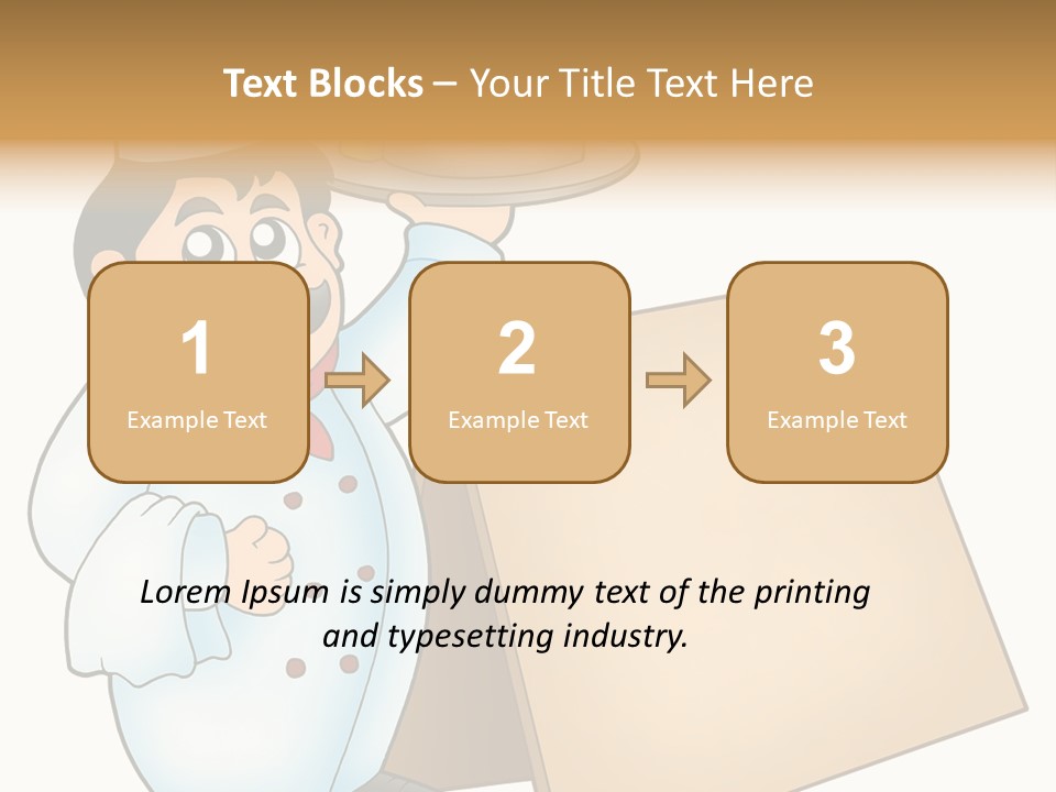 Table Professional Plate PowerPoint Template