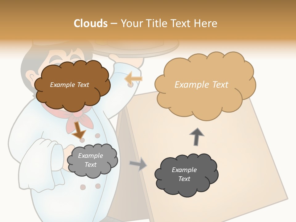 Table Professional Plate PowerPoint Template