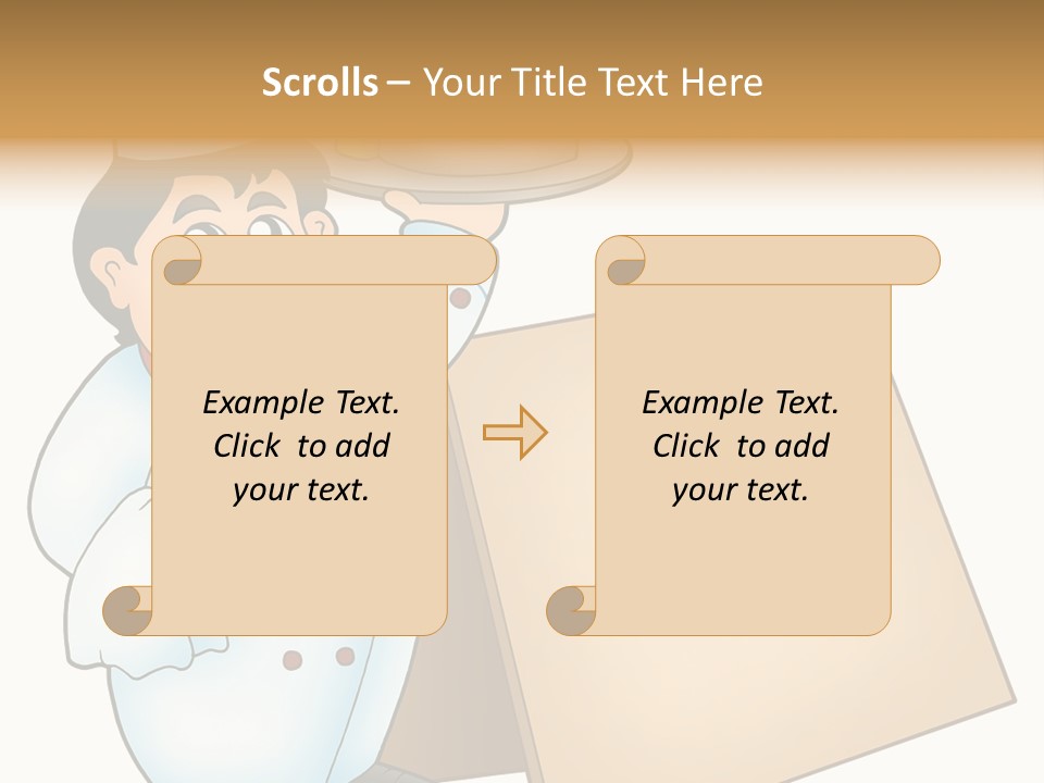 Table Professional Plate PowerPoint Template