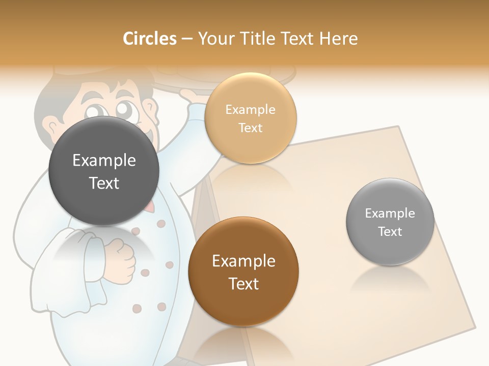 Table Professional Plate PowerPoint Template