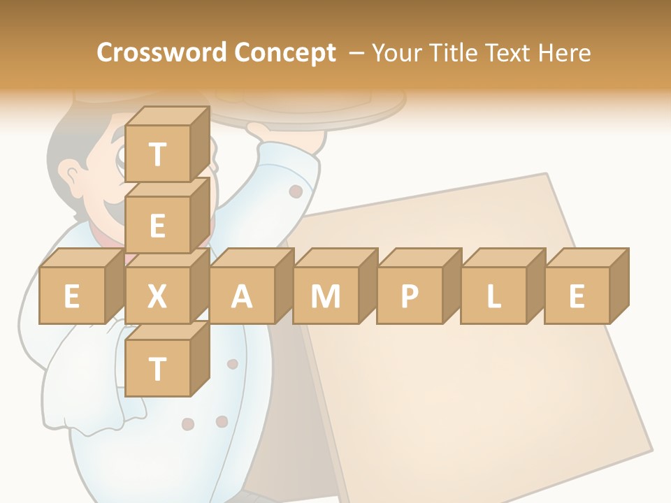 Table Professional Plate PowerPoint Template