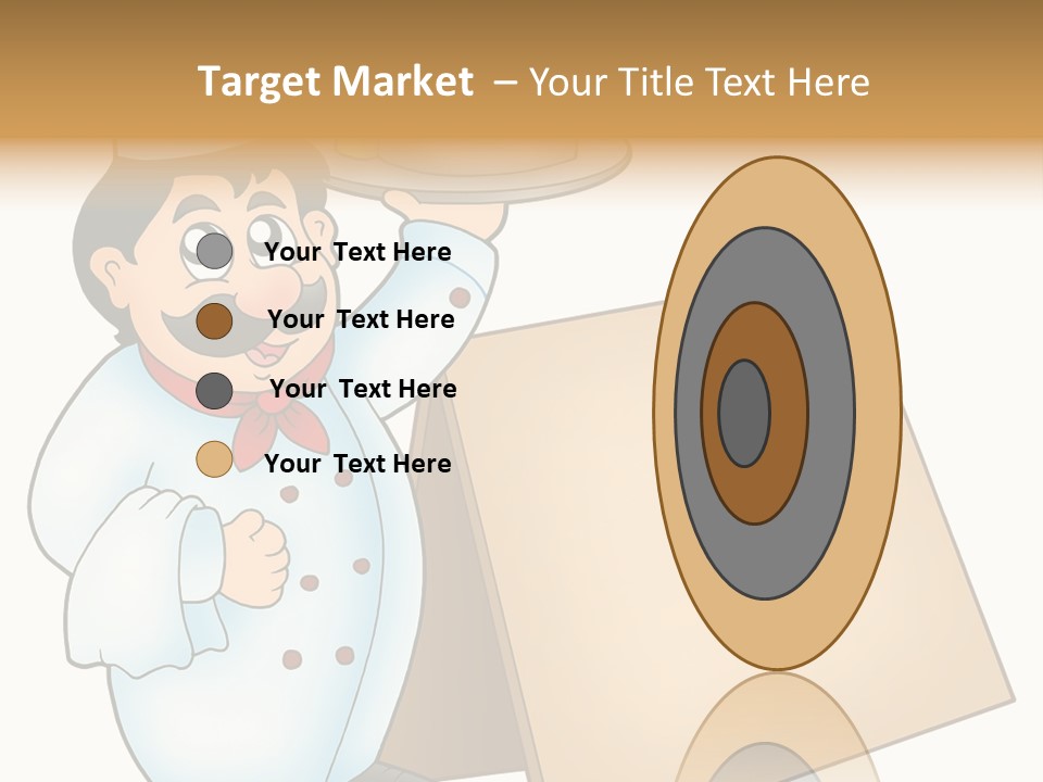 Table Professional Plate PowerPoint Template