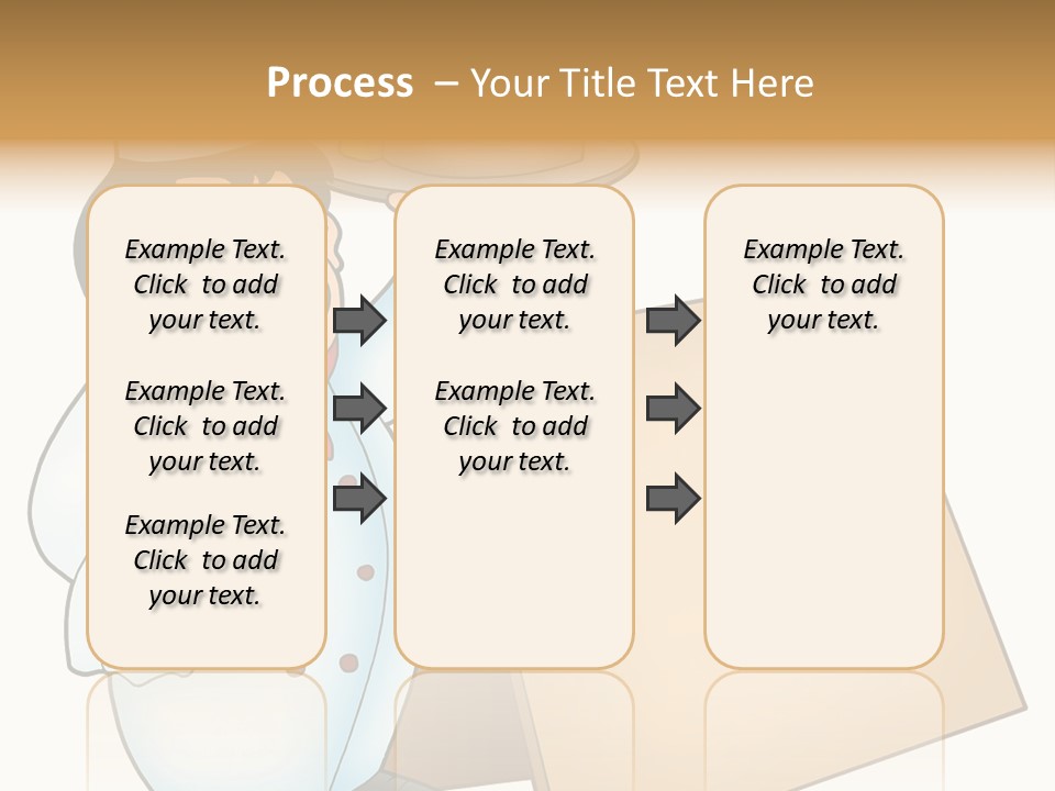 Table Professional Plate PowerPoint Template