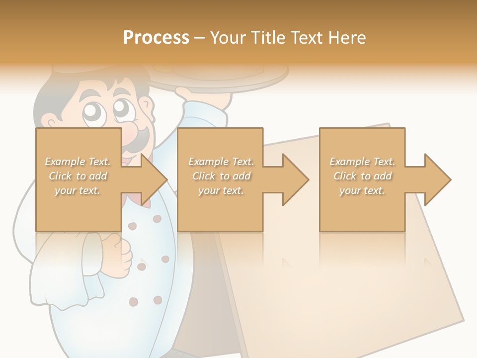 Table Professional Plate PowerPoint Template