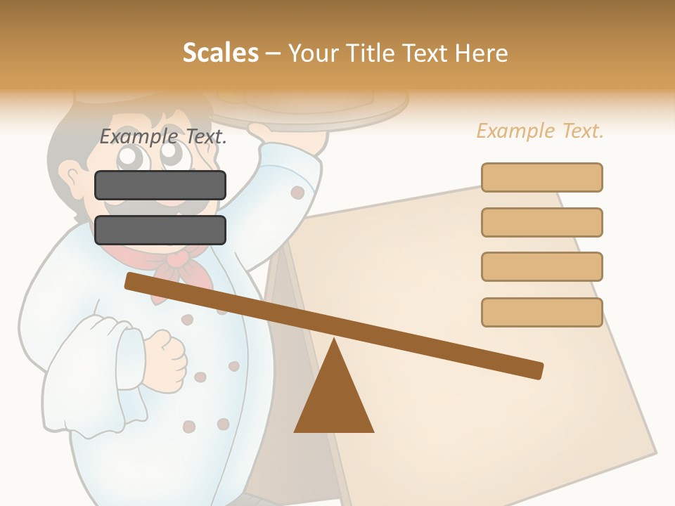 Table Professional Plate PowerPoint Template