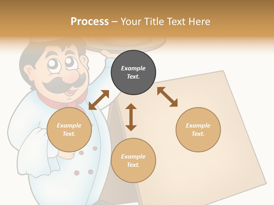 Table Professional Plate PowerPoint Template