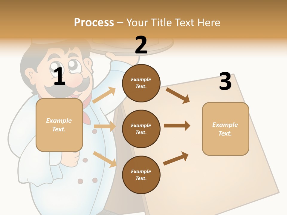 Table Professional Plate PowerPoint Template