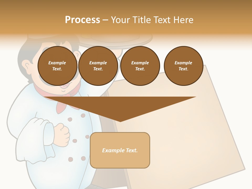 Table Professional Plate PowerPoint Template
