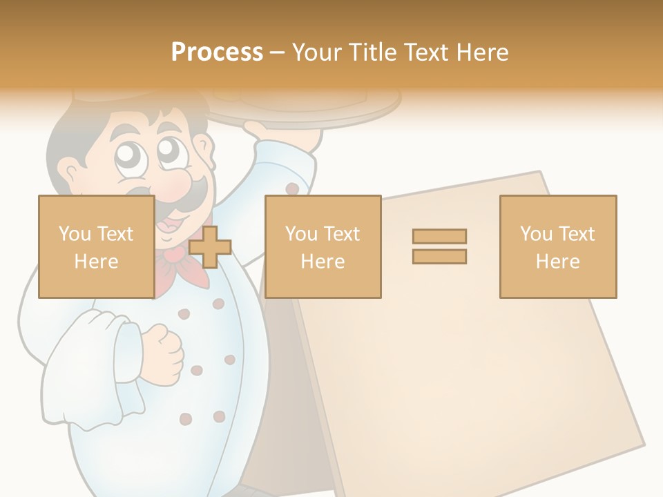 Table Professional Plate PowerPoint Template