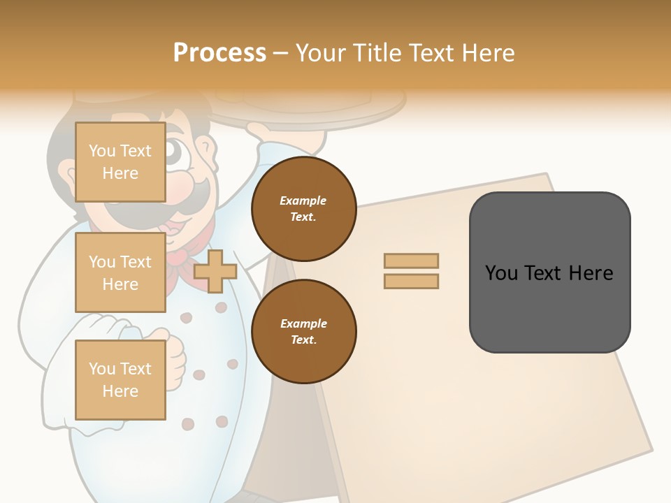 Table Professional Plate PowerPoint Template