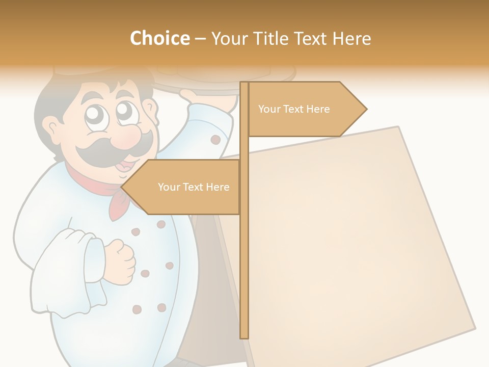 Table Professional Plate PowerPoint Template