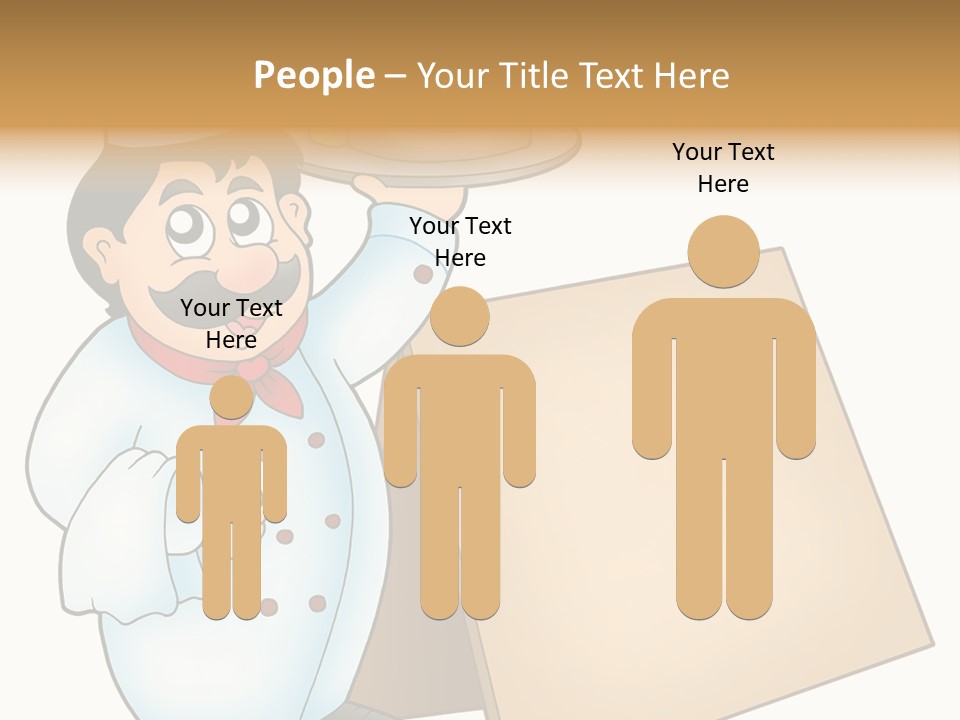Table Professional Plate PowerPoint Template