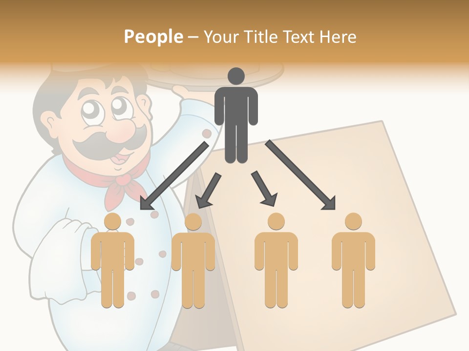 Table Professional Plate PowerPoint Template